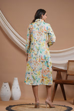 Load image into Gallery viewer, Floral Shirt Dress
