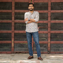 Load image into Gallery viewer, Gadh Print Pink Camel Shirt - Bootaa By Textorium