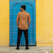 Load image into Gallery viewer, Vertical Leaf Printed Shirt - Bootaa By Textorium