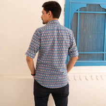 Load image into Gallery viewer, Handblock Printed Bootaa Shirt - Bootaa By Textorium