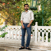 Load image into Gallery viewer, Grey Jaal Shirt - Bootaa By Textorium